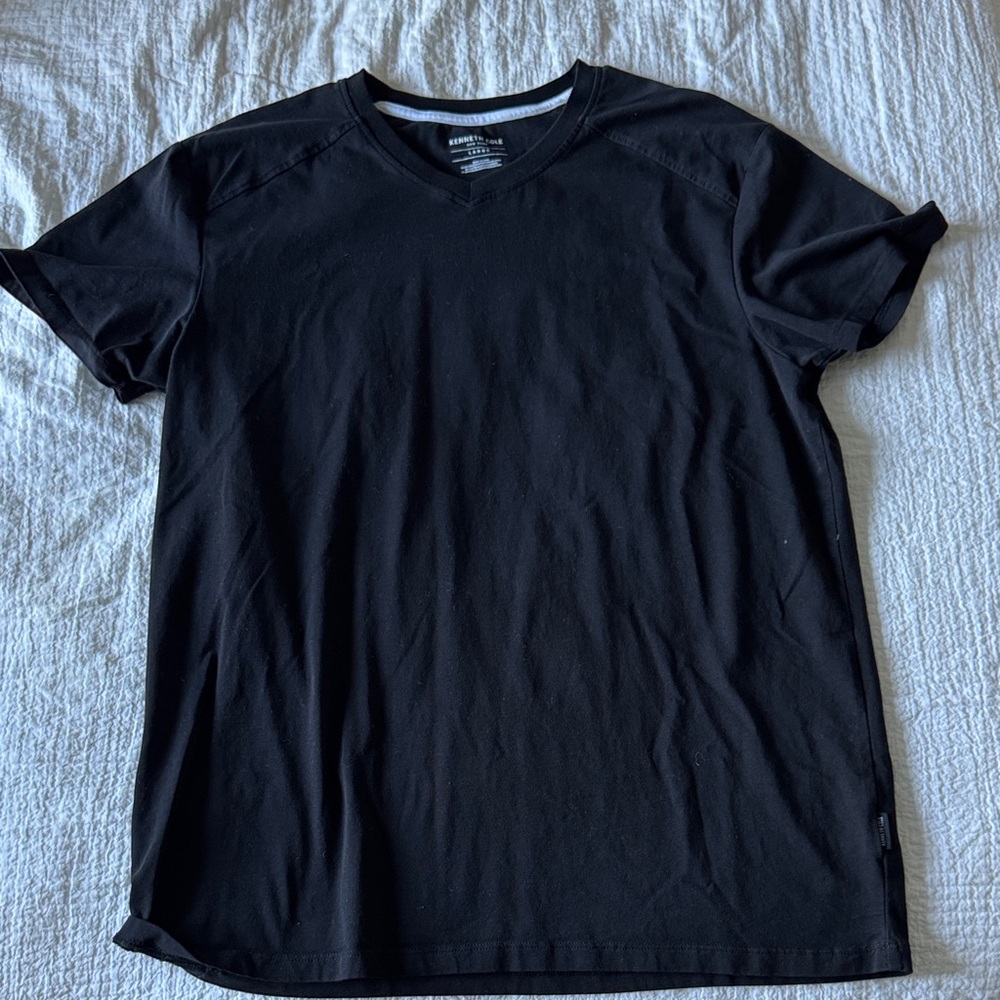 Kenneth Cole New York Black Short Sleeve Tee